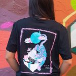 Sort of looser UNISEX T-shirt TIGER_Black Rose#baliinspired Affare Del Giorno