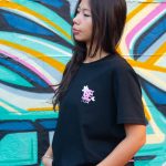 Sort of looser UNISEX T-shirt TIGER_Black Rose#baliinspired Affare Del Giorno