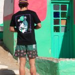 Sort of looser UNISEX T-shirt TIGER_Black-Violet #baliinspired Prezzo Ridotto