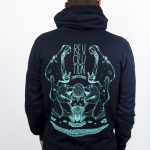 Sort of looser REVOLUTION_navy hoodie Vendita Economica