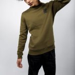 Sort of looser CLICK_military crewneck I Più Venduti