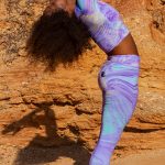 Sort of looser Eco-Leggings Yoga_Violet Online