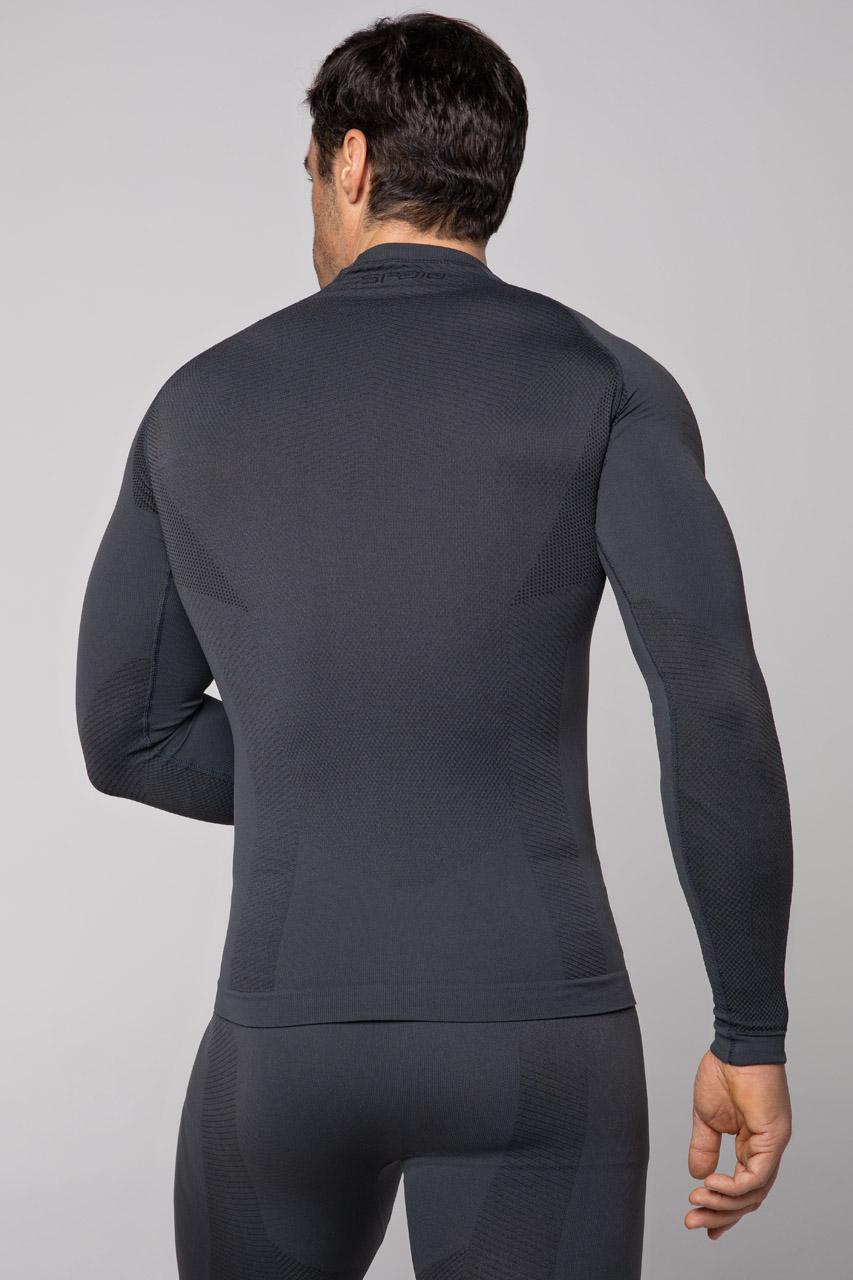 Spaio SPAIO MAGLIETTA TERMOATTIVA PLAY NEW GREY/NERO Nuovo