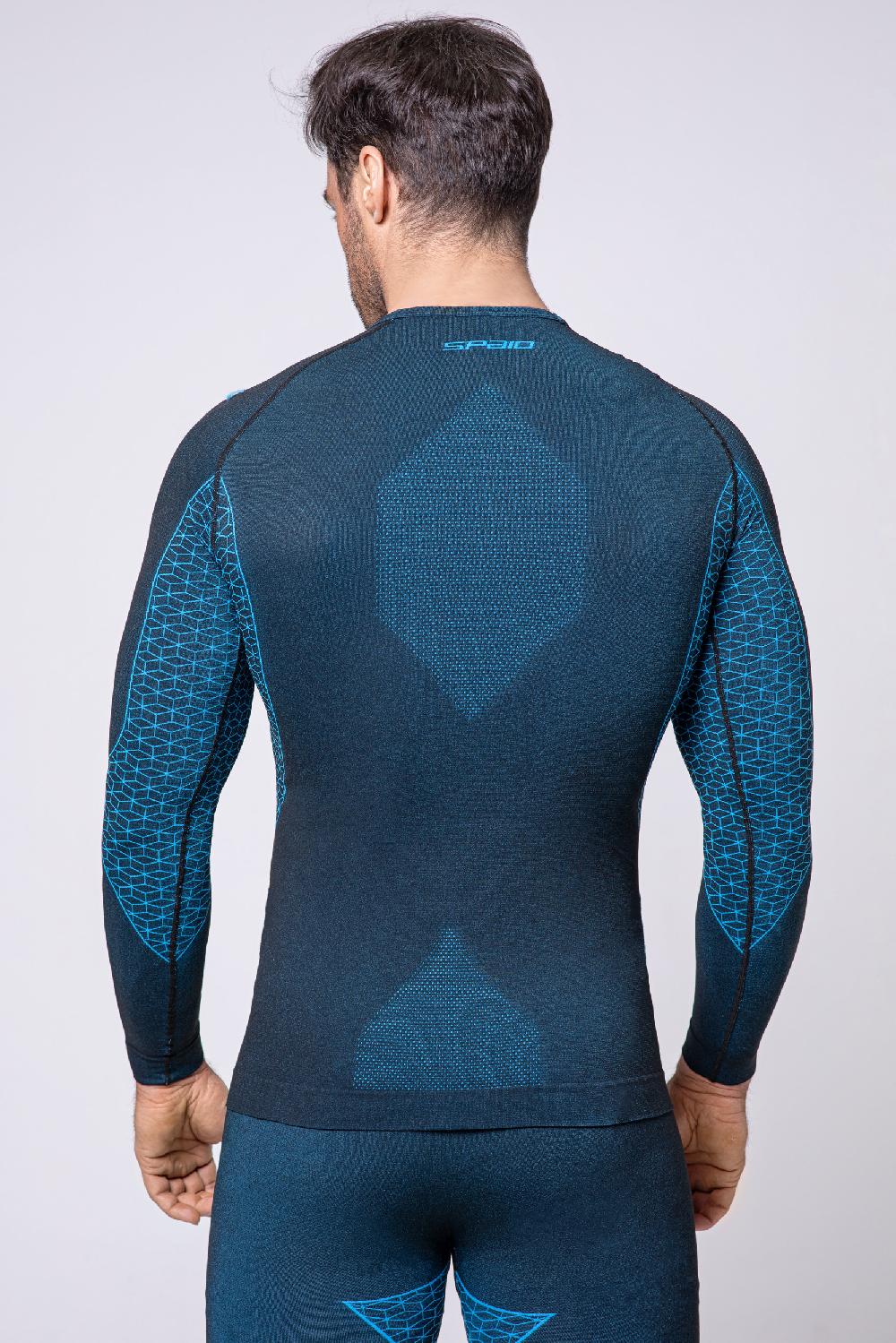 Spaio SPAIO M/L MAGLIA BREEZE UOMO NERO/BLU Consegna Veloce