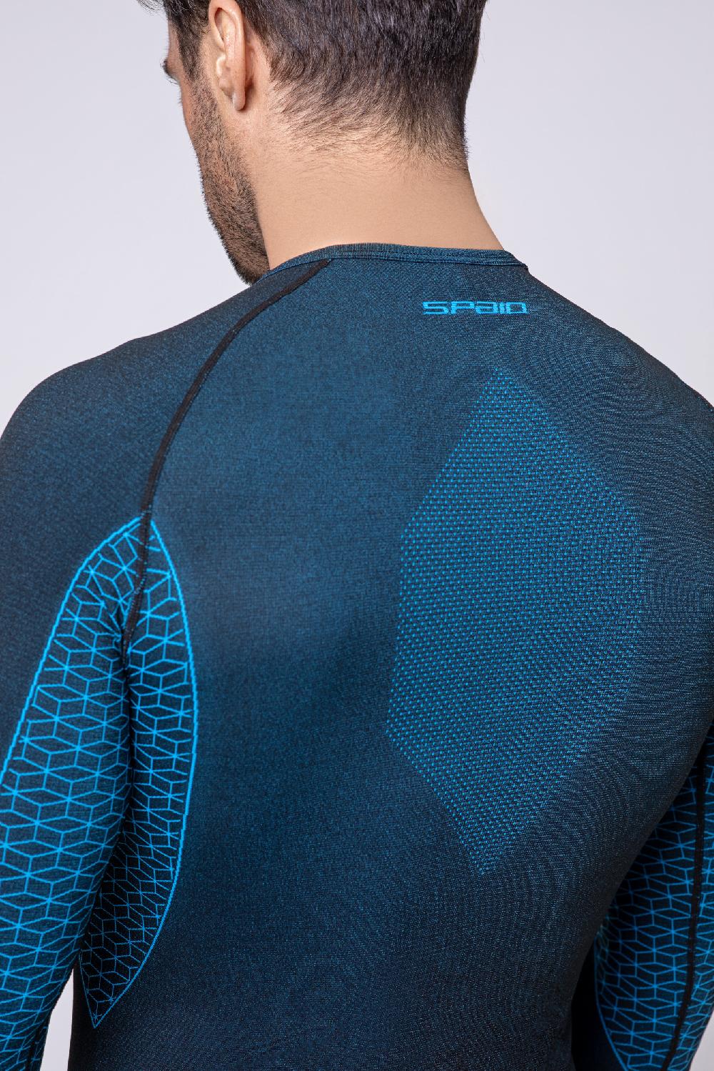 Spaio SPAIO M/L MAGLIA BREEZE UOMO NERO/BLU Consegna Veloce