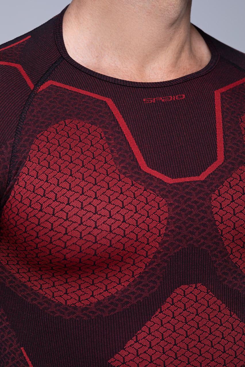 Spaio SPAIO MAGIETTA TERMOATTIVA „ADRENALINE” UOMO NERO/ROSSO Promozione Limitata