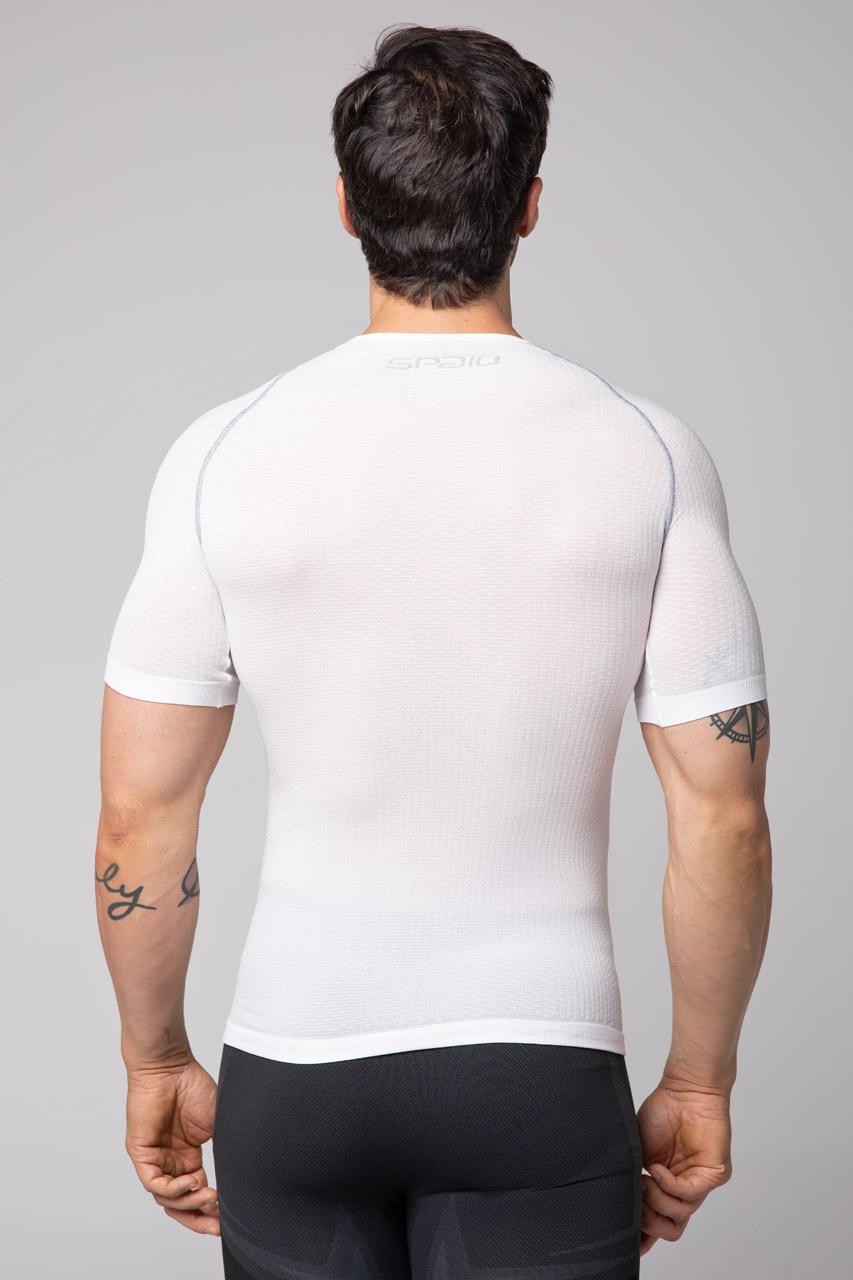Spaio SPAIO CAMICIA TERMOATTIVA CON MANICHE CORTE BREATH BIANCO Affare Del Giorno