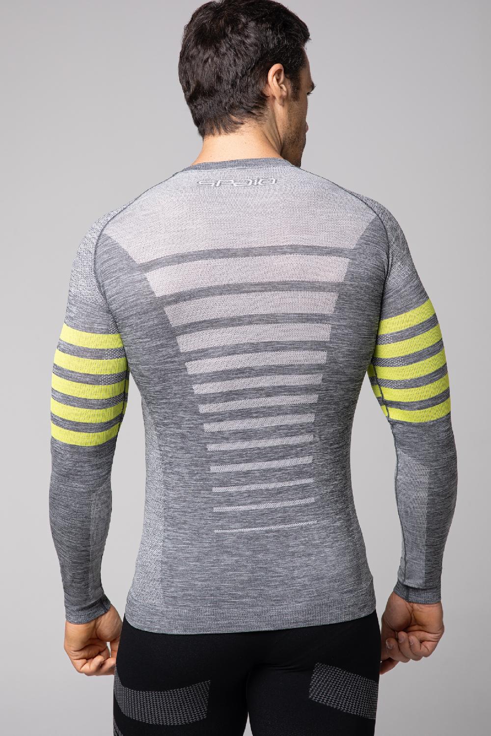 Spaio SPAIO MAGLIA M/LTERMOATTIVA "RUN" NEW GREY Sottocosto