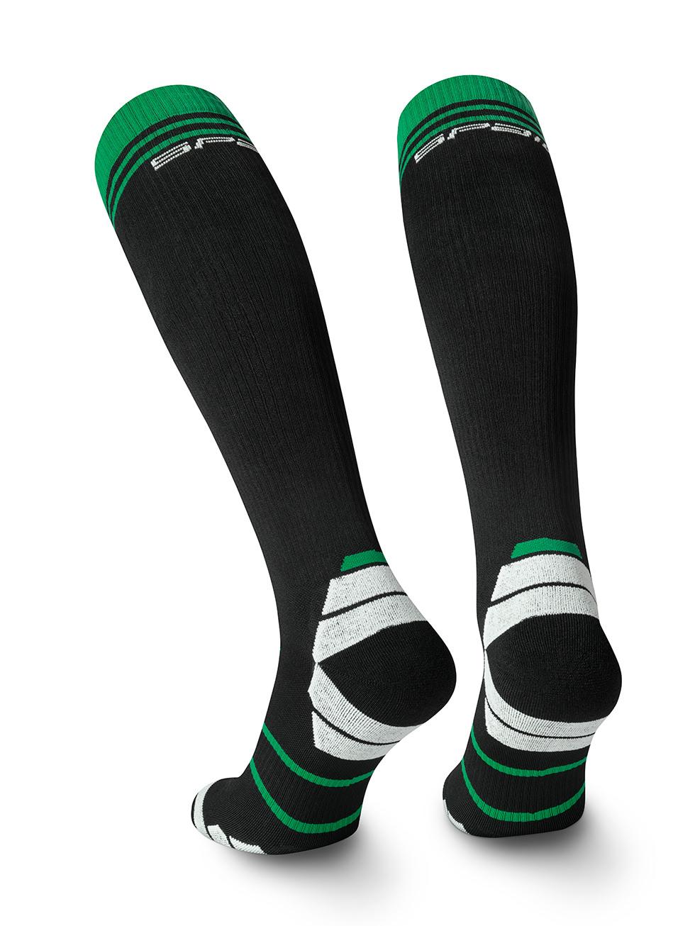 Spaio SPAIO calze da sci SKI SOCKS 01 BLACK/WHITE/GREEN 2025