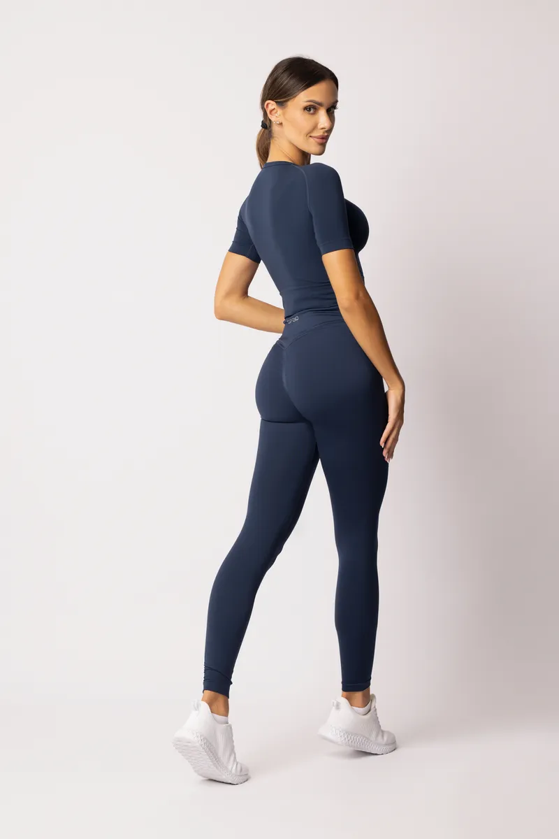 Spaio SPAIO RASHGUARD ADAPT MANICA CORTA NAVY BLUE Qualità Garantita