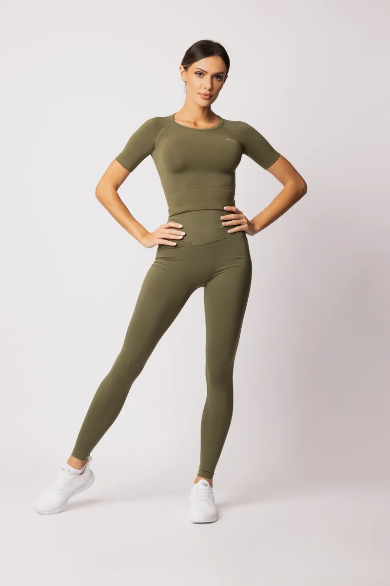 Spaio SPAIO RASHGUARD ADAPT MANICA CORTA KHAKI Negozi Online