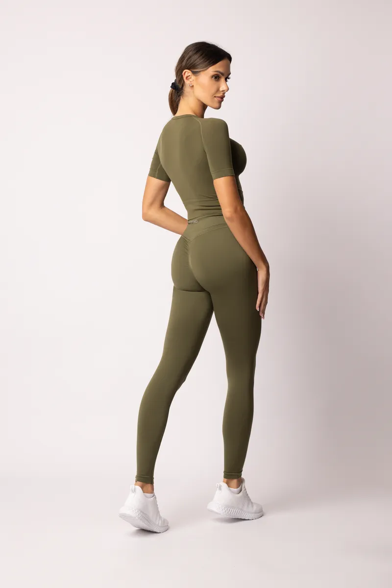 Spaio SPAIO RASHGUARD ADAPT MANICA CORTA KHAKI Negozi Online