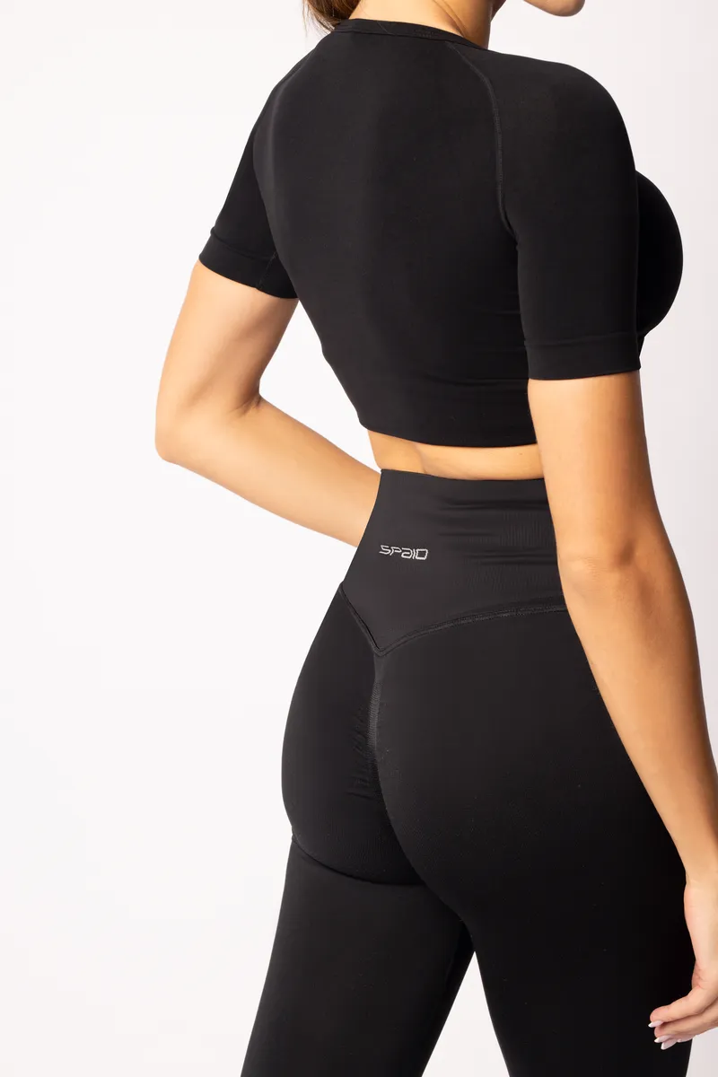 Spaio SPAIO RASHGUARD ADAPT MANICA CORTA BLACK Consegna Veloce