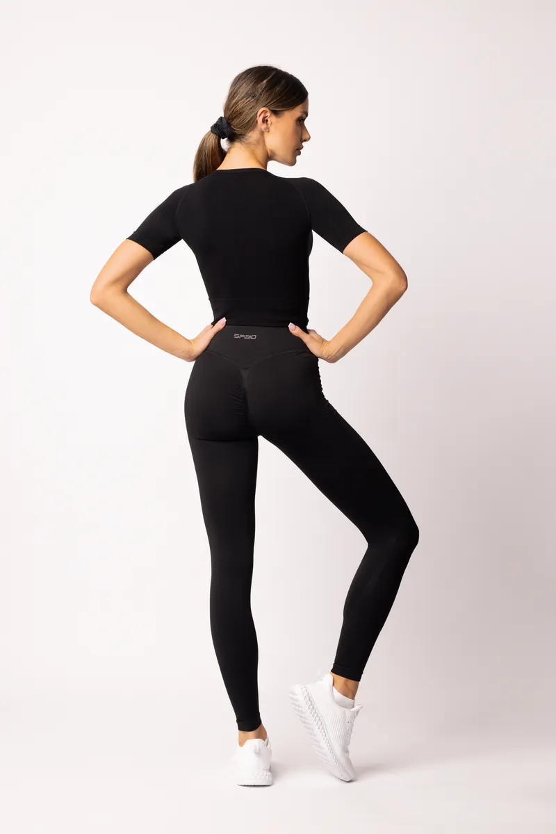 Spaio SPAIO RASHGUARD ADAPT MANICA CORTA BLACK Consegna Veloce