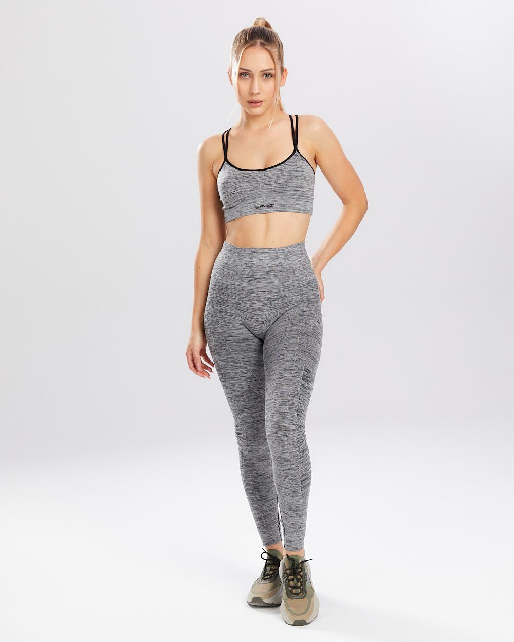 Spaio SPAIO LEGGINSY MELANGE GREY Presa