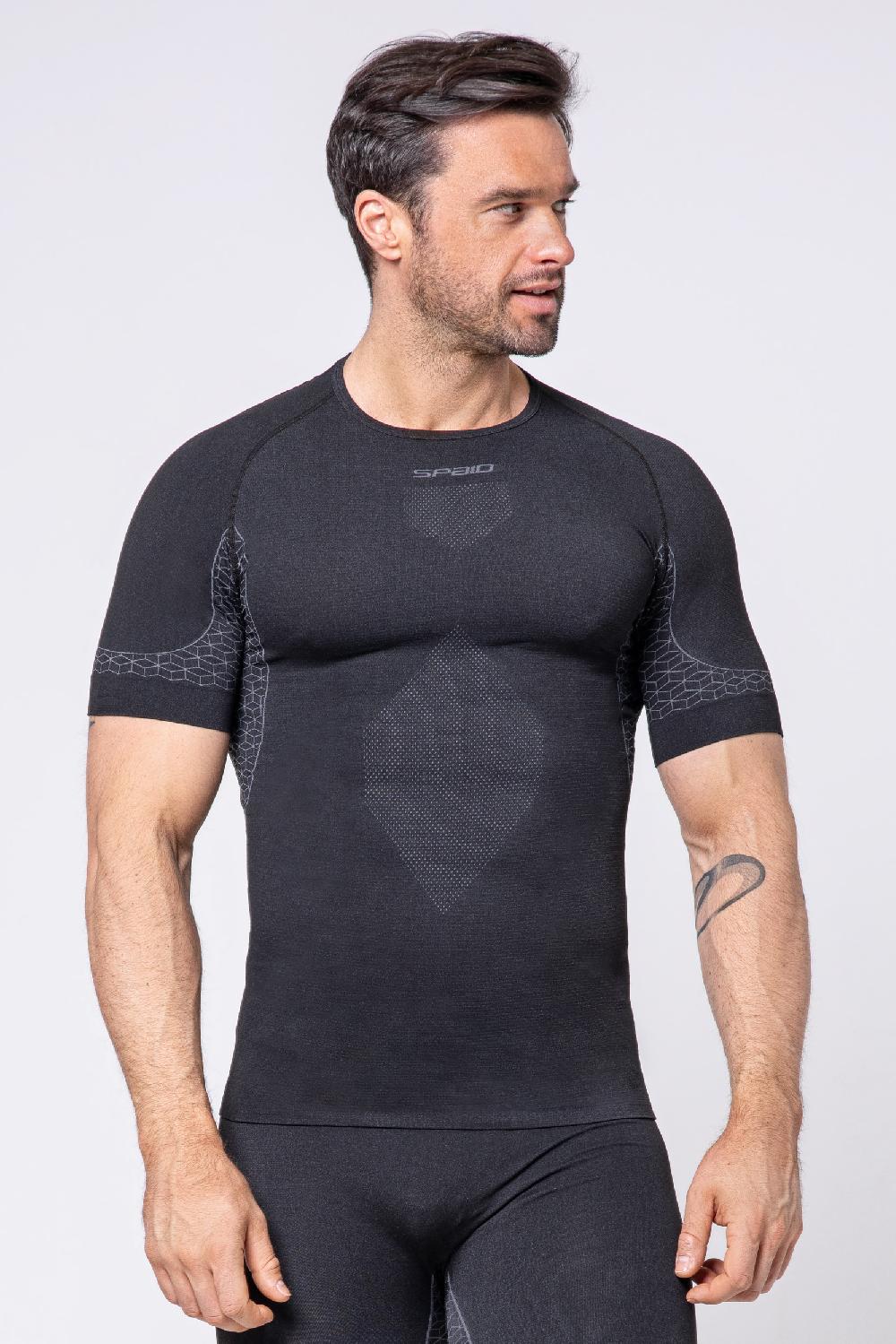 Spaio SPAIO M/C MAGLIA BREEZE UOMO NERO/GRIGIO Outlet