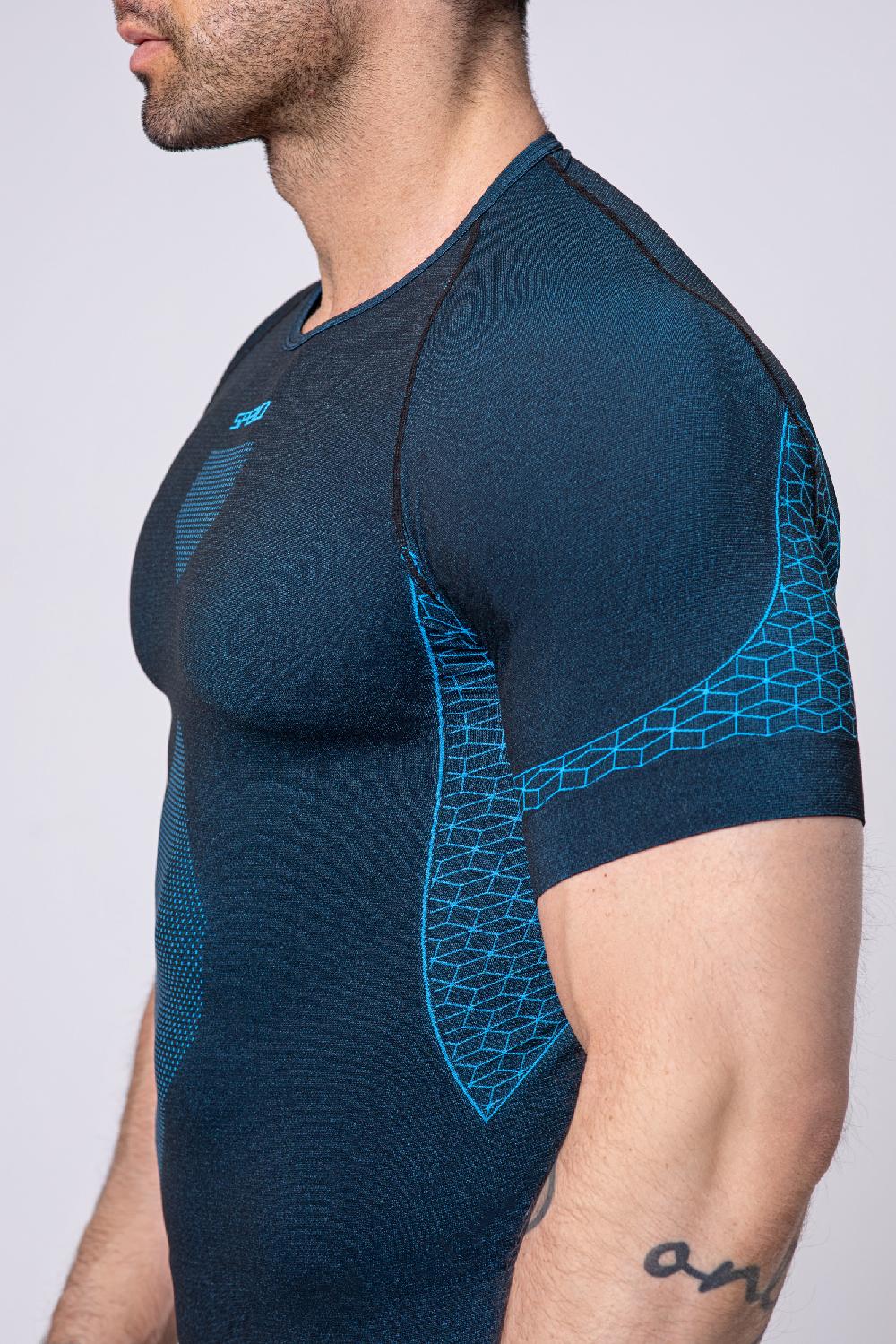 Spaio SPAIO M/C MAGLIA BREEZE UOMO NERO/BLU Saldi