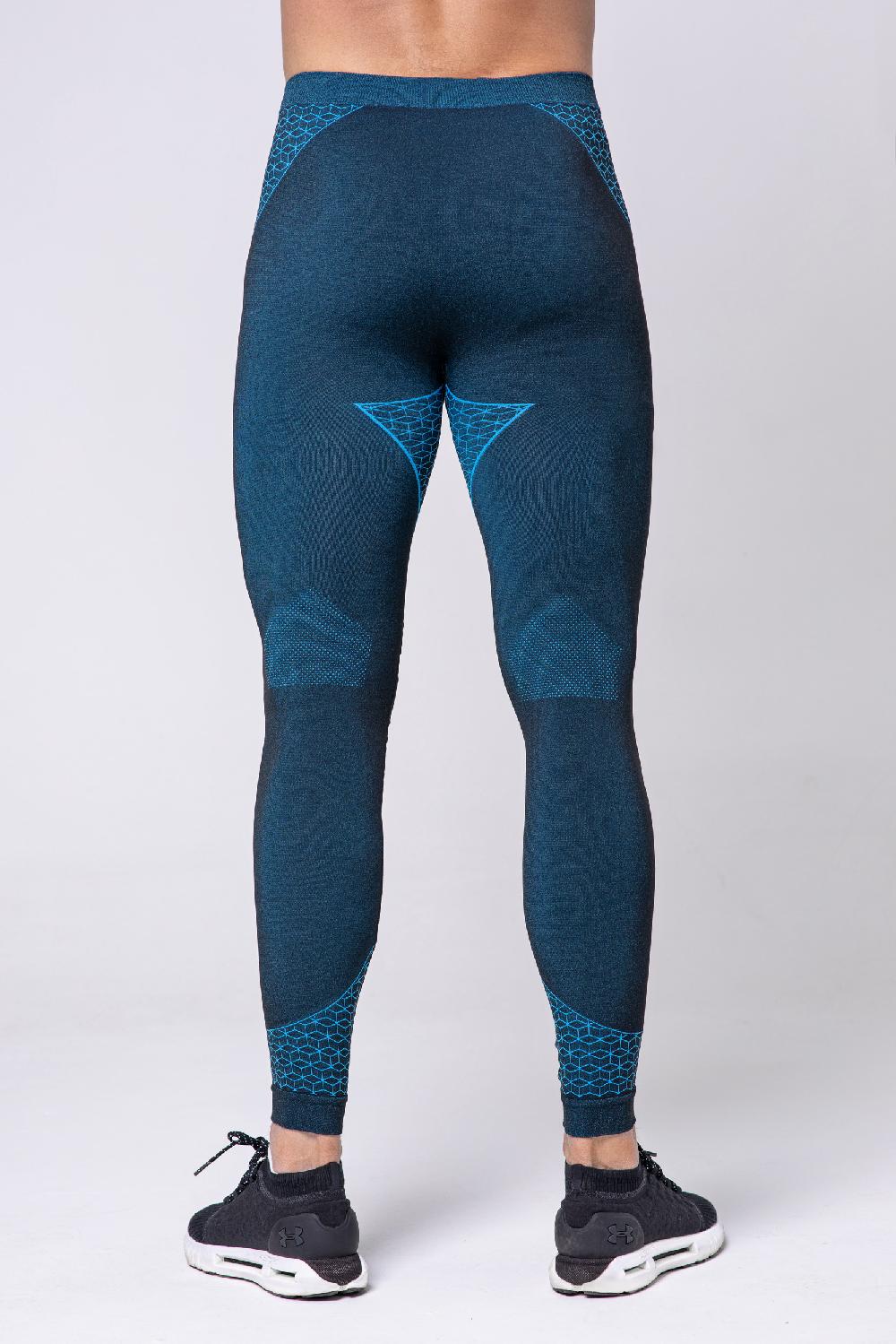 Spaio SPAIO LEGGINGS BREEZE UOMO NERO/BLU In Linea