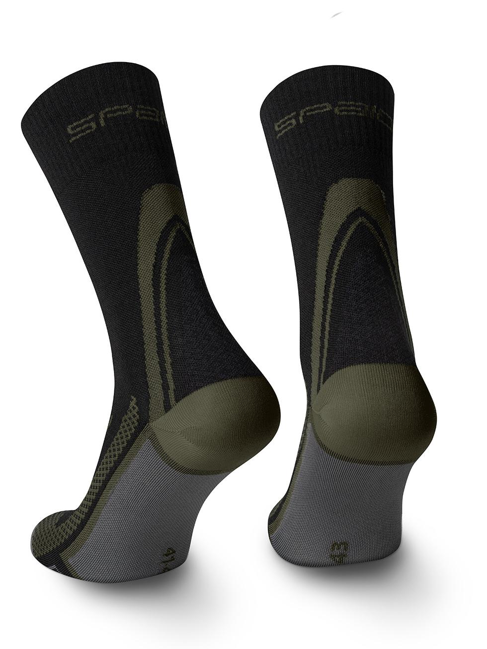 Spaio SPAIO Calze da trekking a compressione TACTICAL BLACK/KHAKI Vendita Calda