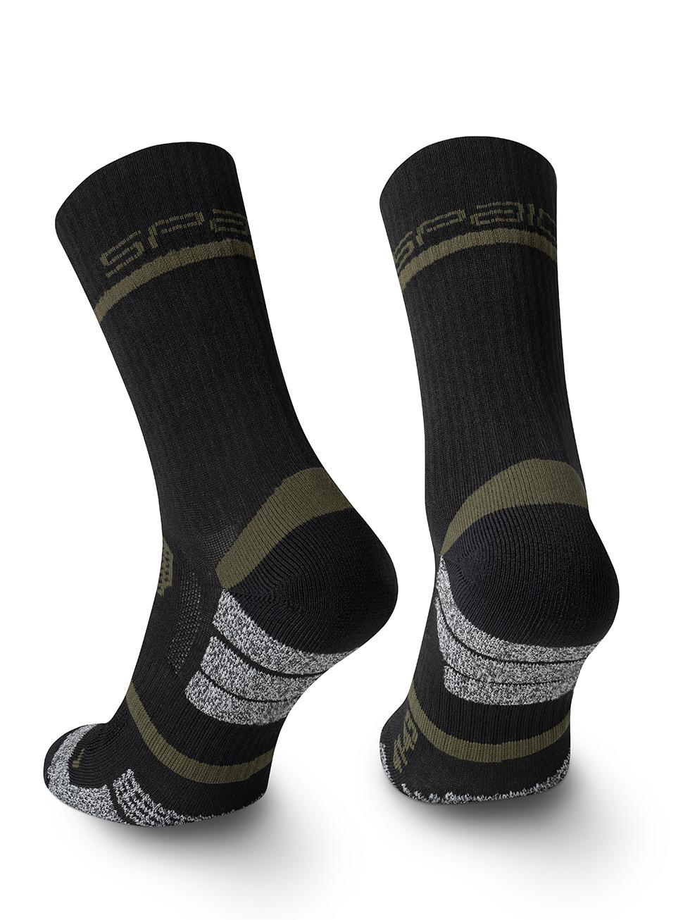 Spaio SPAIO CALZINI DA TREKKING TREKKING SOCKS ALPHA BLACK/KHAKI Negozio