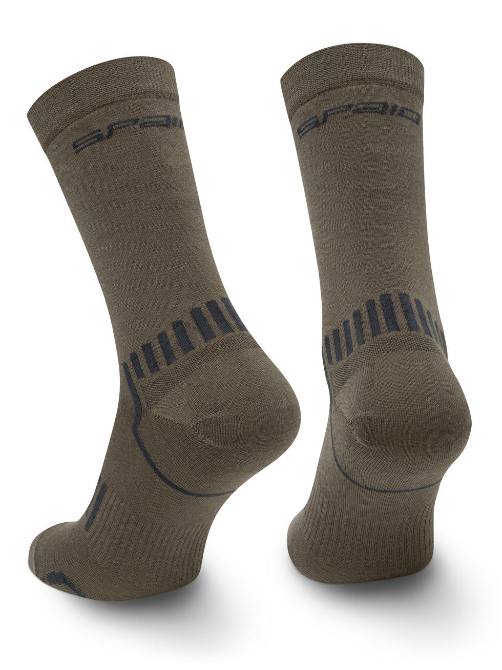 Spaio SPAIO CALZINI DA TREKKING ALPHA 02 KHAKI/ BLACK Italy