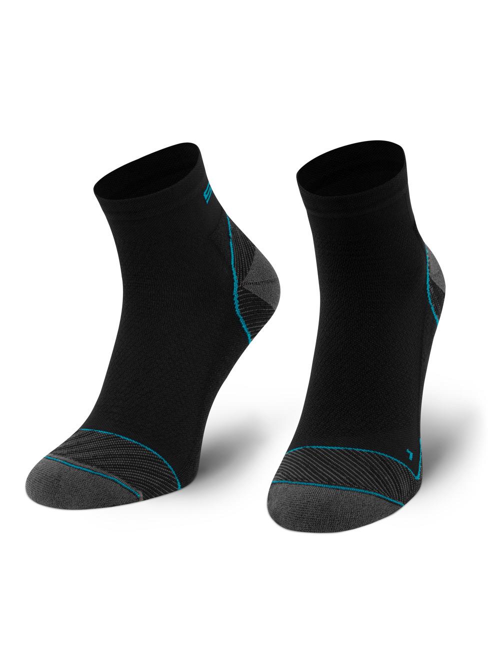 Spaio SPAIO SKARPETY RUNNING 03 BLACK/BLUE