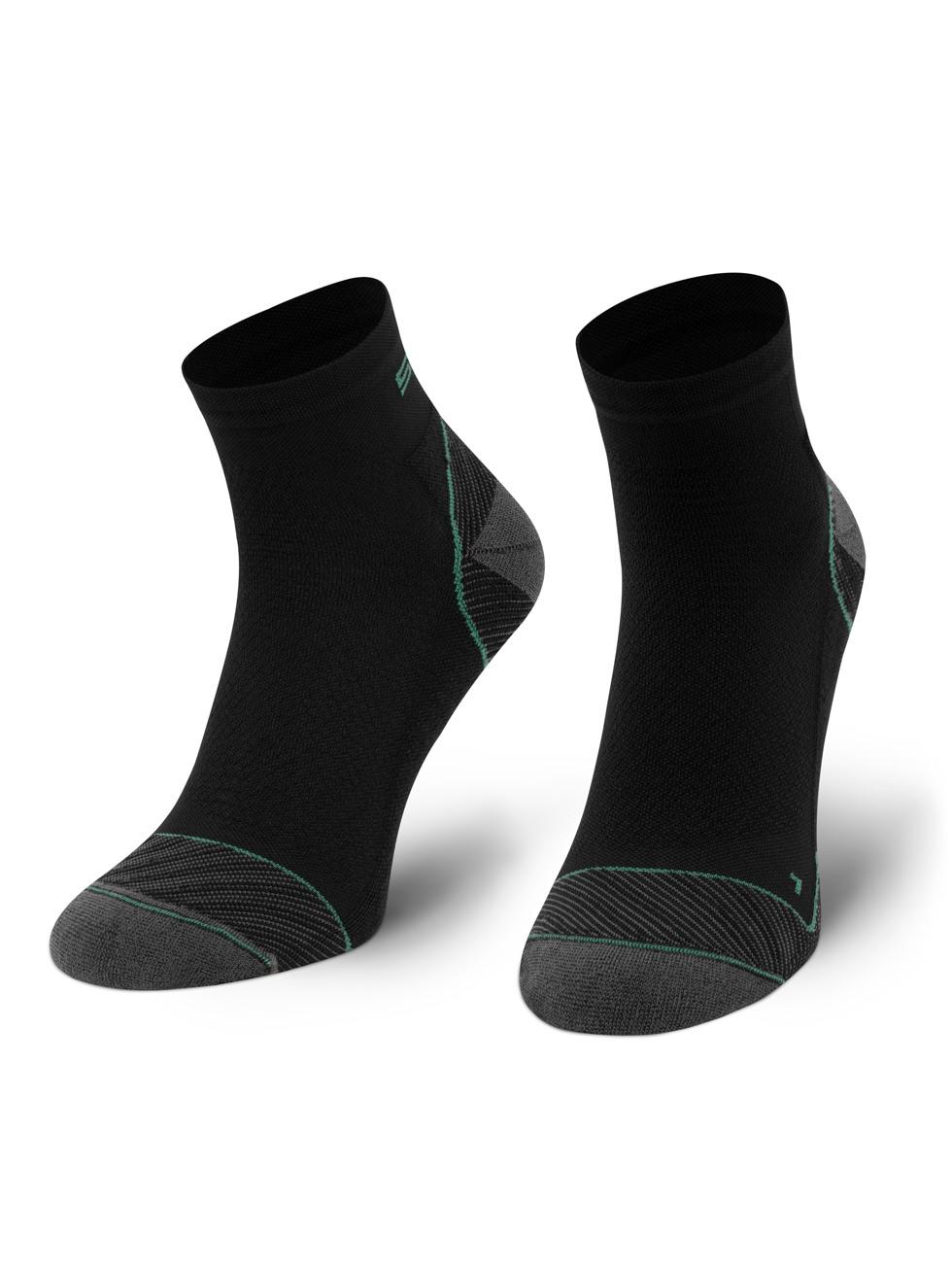 Spaio SPAIO CALZINI DA CORSA RUNNING 03 BLACK/GREEN