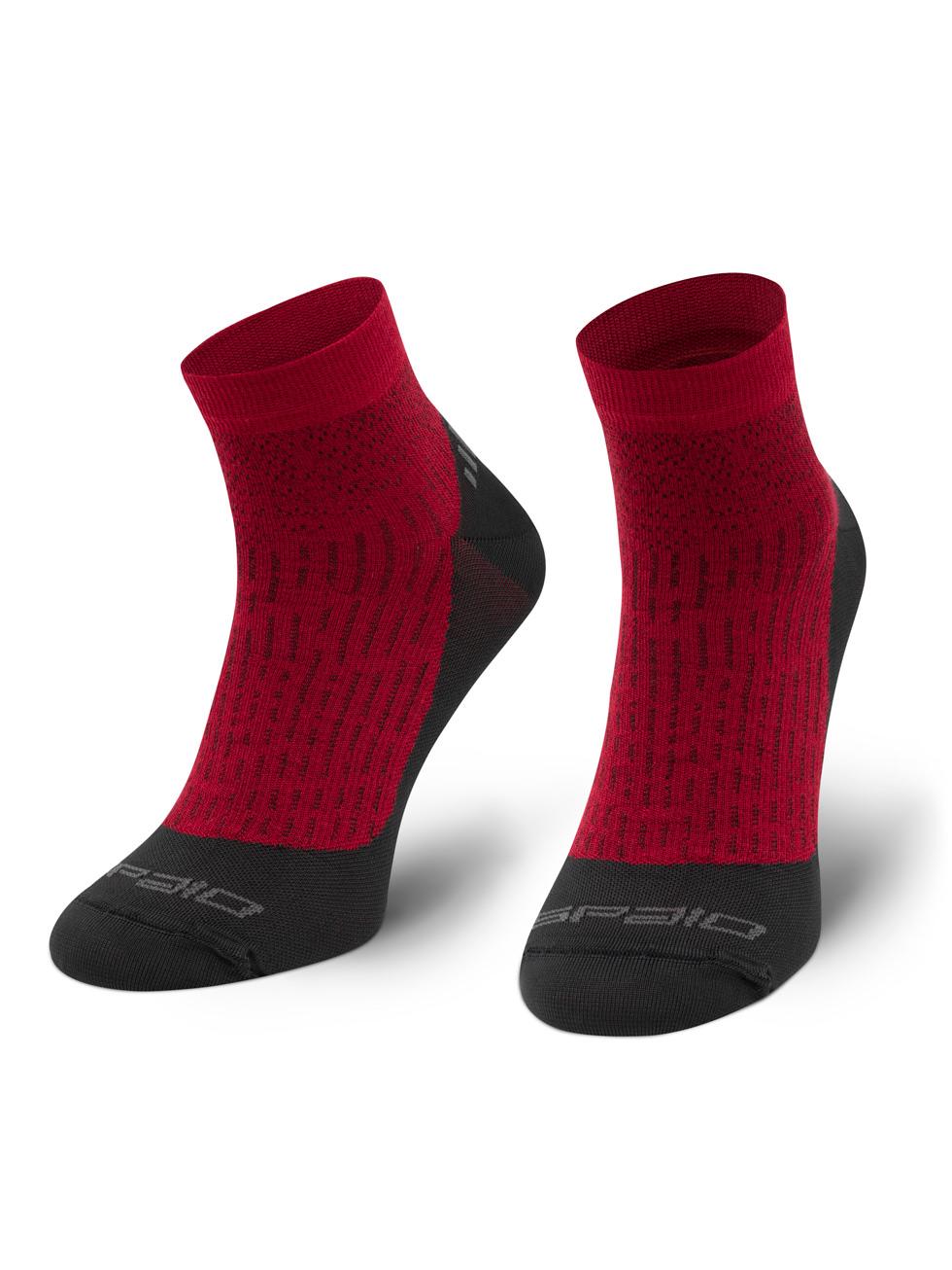 Spaio SPAIO CALZINI DA TREKKING CONFIDENCE BLACK/ BURGUNDY