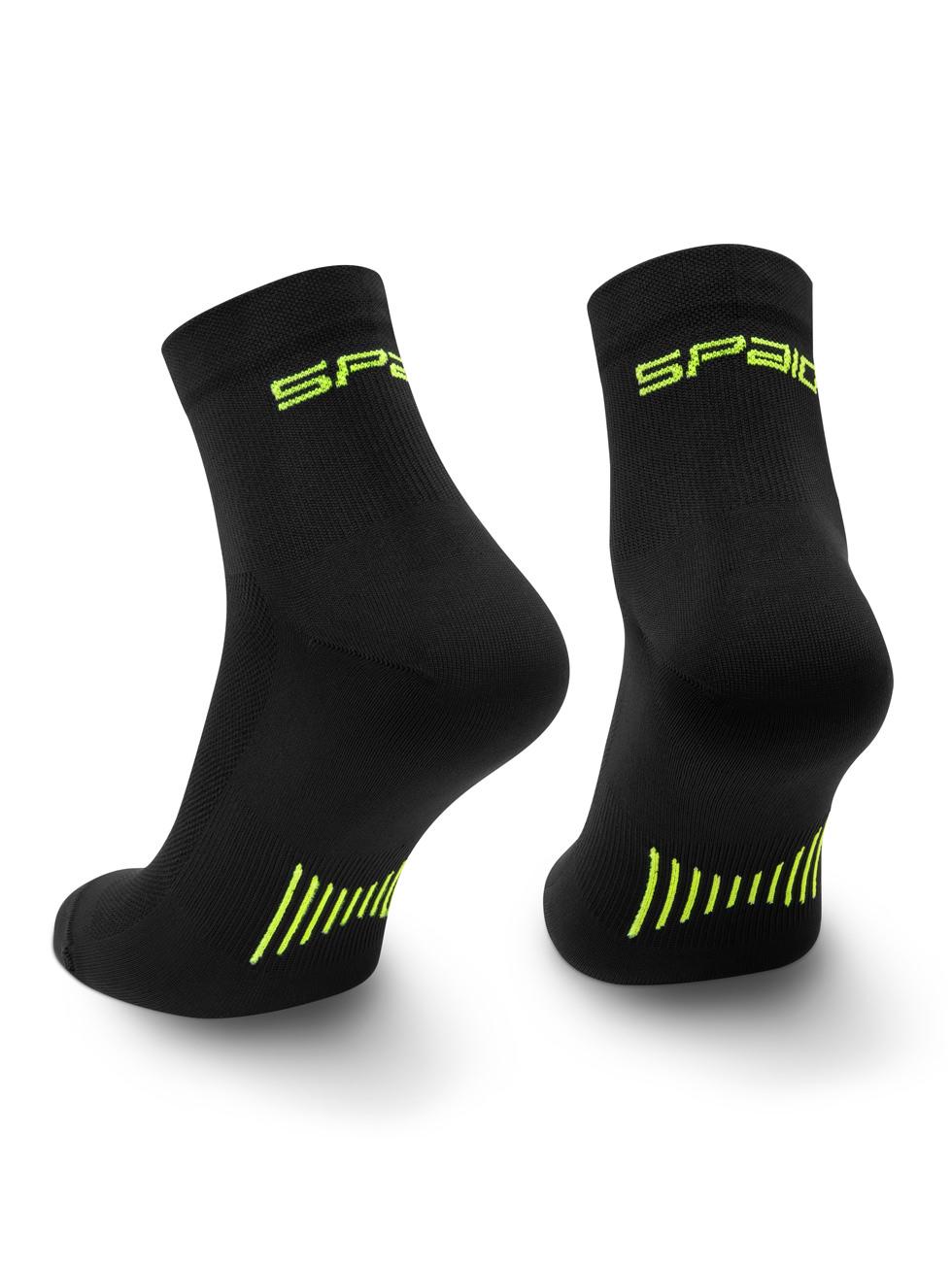 Spaio SPAIO CALZINI DA CORSA RUNNING 01 BLACK/YELLOW Novità