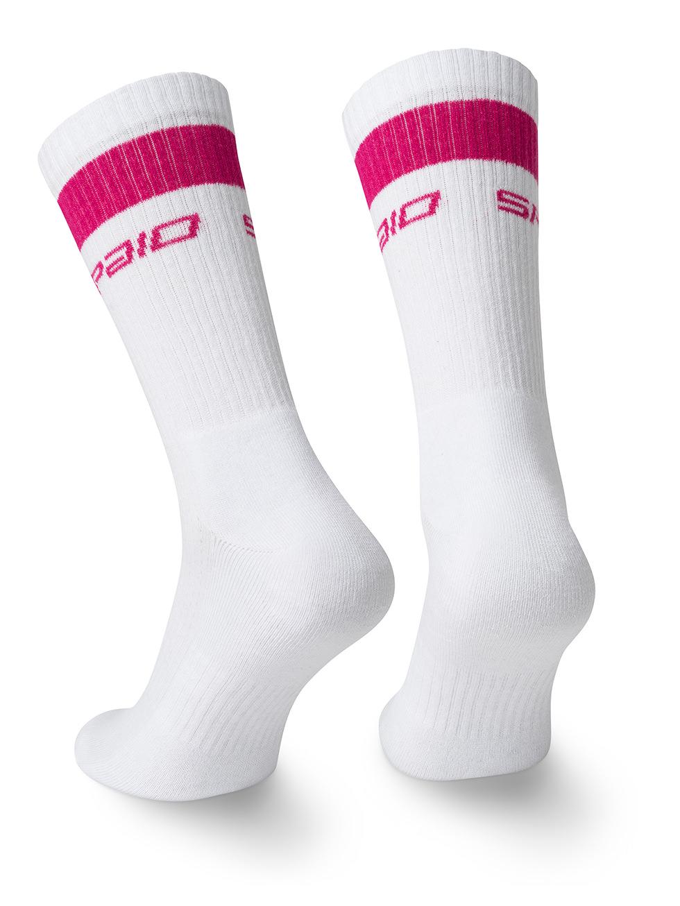 Spaio CALZINI SPAIO FLEX 02 WHITE/VIVA MAGENTA