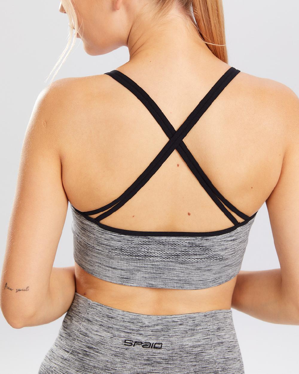 Spaio SPAIO REGGISENO SPORTIVO MELANGE GREY Italy