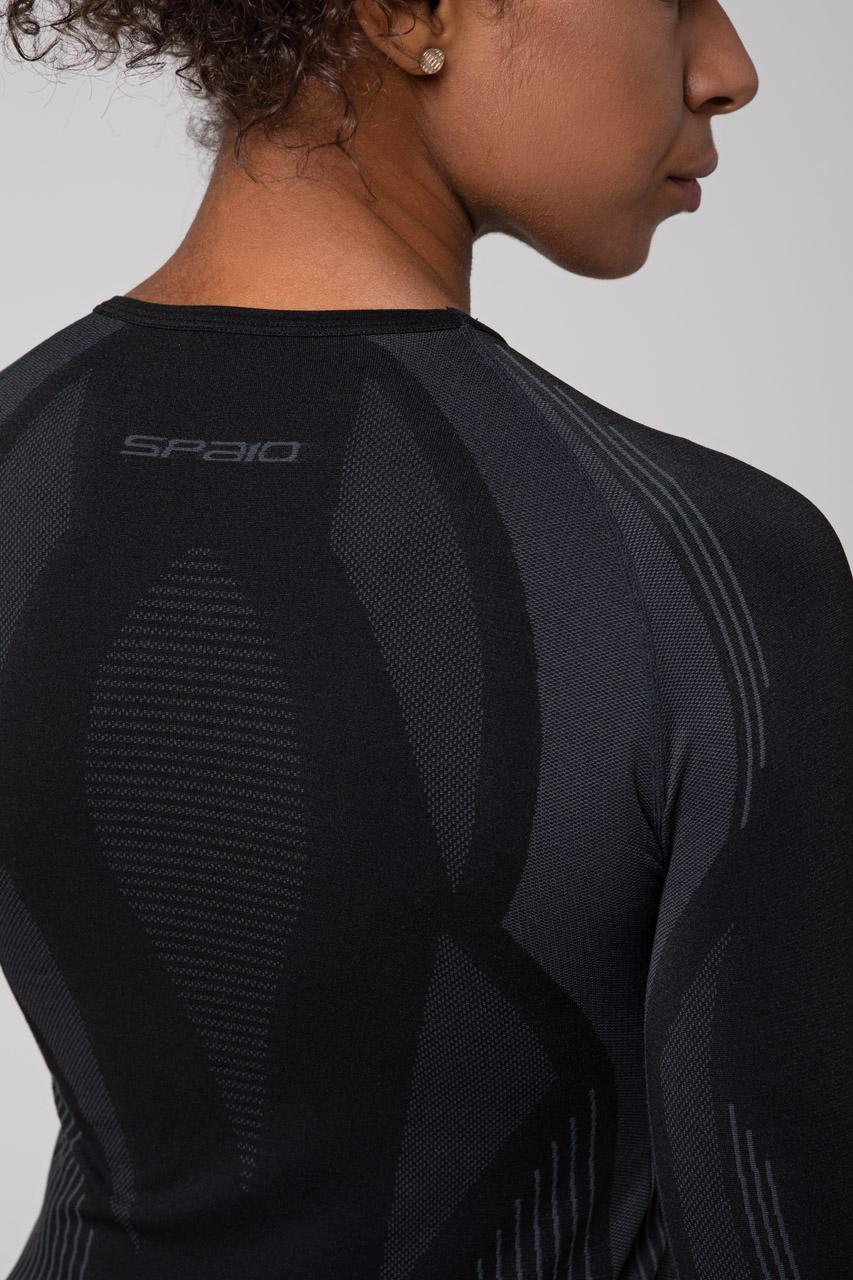Spaio SPAIO MAGLIA M/L TERMOATTIVA POWERFUL NERO/GRIGIO Hotsell