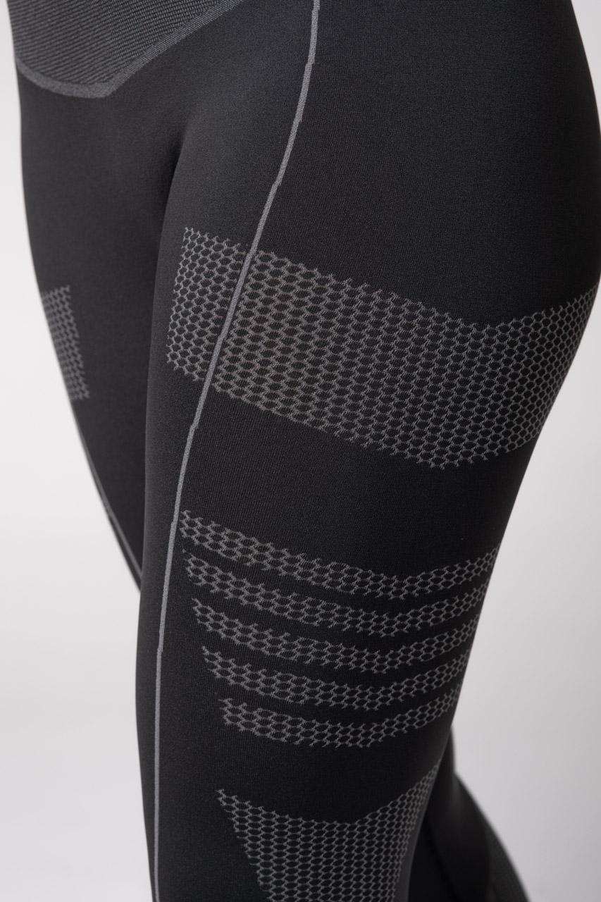 Spaio SPAIO LEGGINS TERMOATTIVI "THERMO-EVO" DONNA GRIGIO/GRIGIO CHIARO Negozi Online