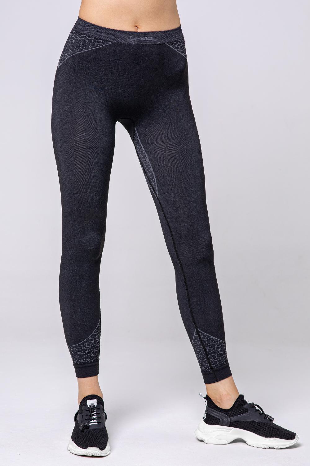 Spaio SPAIO LEGGINGS BREEZE DONNA NERO/GRIGIO