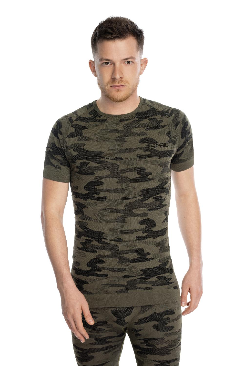 Spaio SPAIO LONG SLEEVE T-SHIRT MILITARY 01 MAN FOREST GREEN
