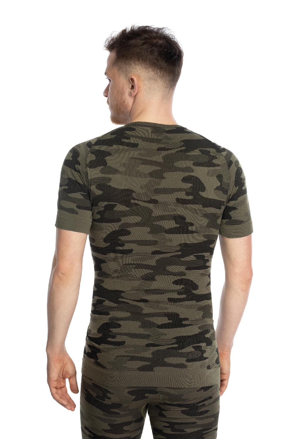 Spaio SPAIO LONG SLEEVE T-SHIRT MILITARY 01 MAN FOREST GREEN Sottocosto