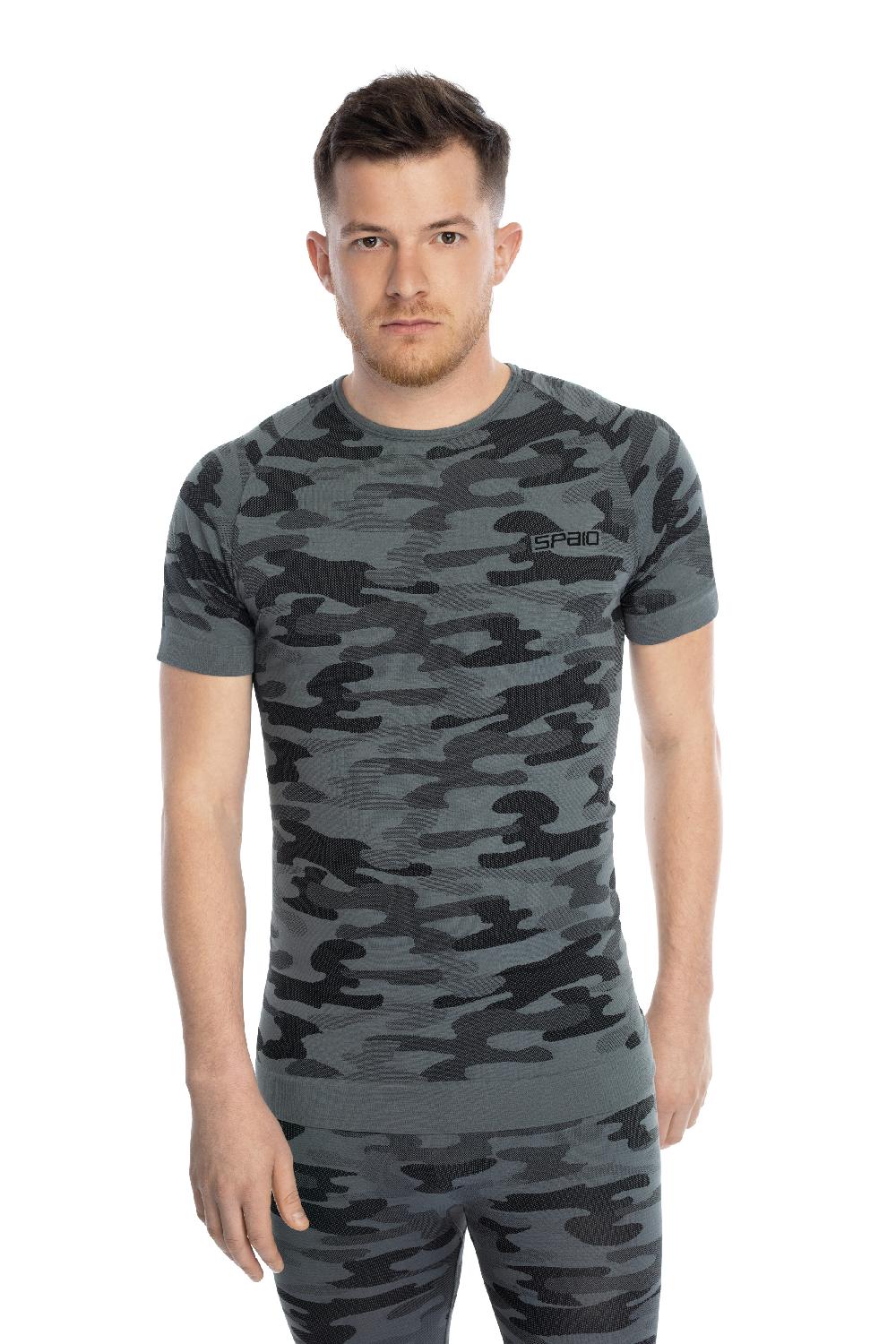 Spaio SPAIO LONG SLEEVE T-SHIRT MILITARY 01 MAN STEEL GREY