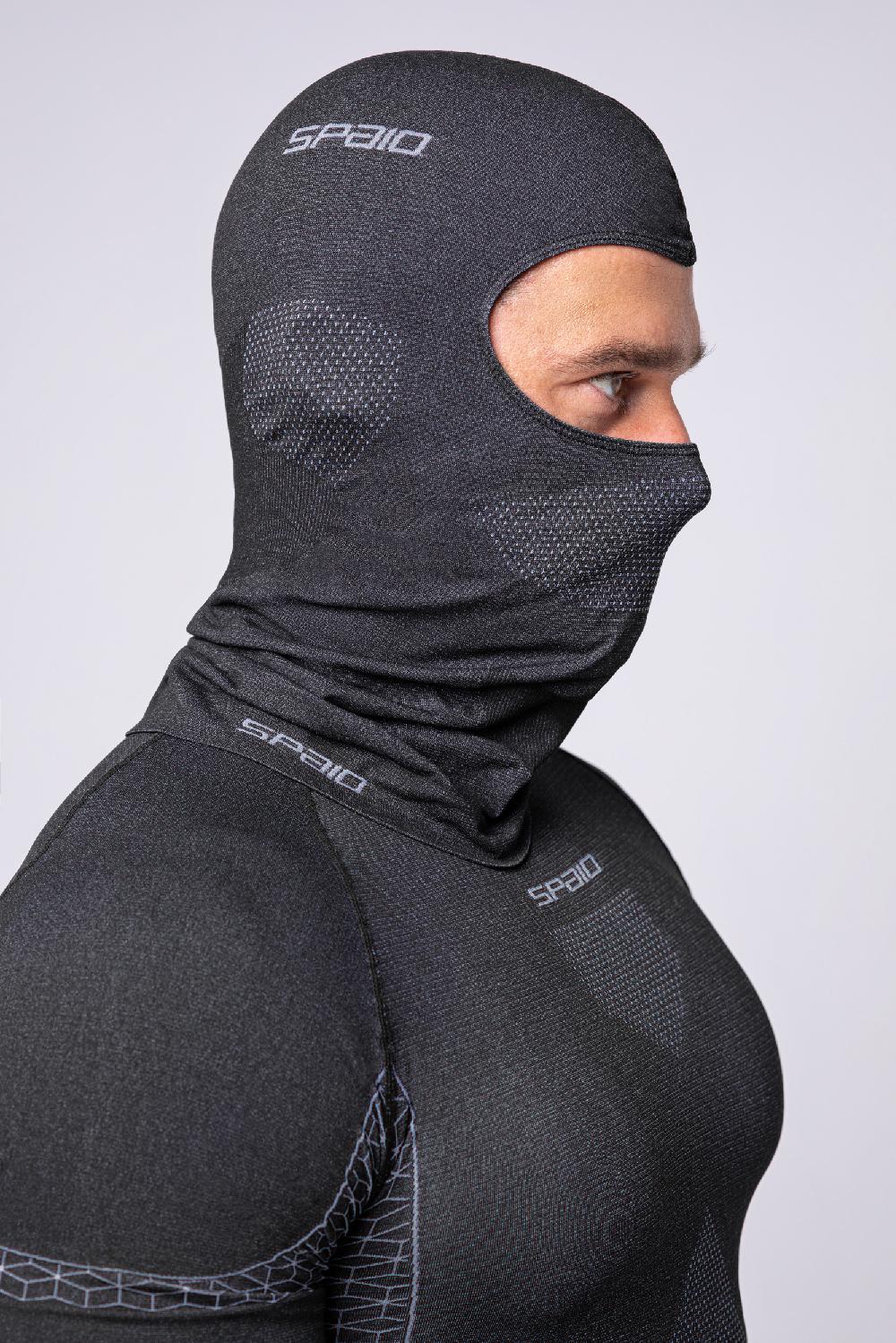 Spaio SPAIO PASSAMONTAGNA "BREEZE" NERO/GRIGIO
