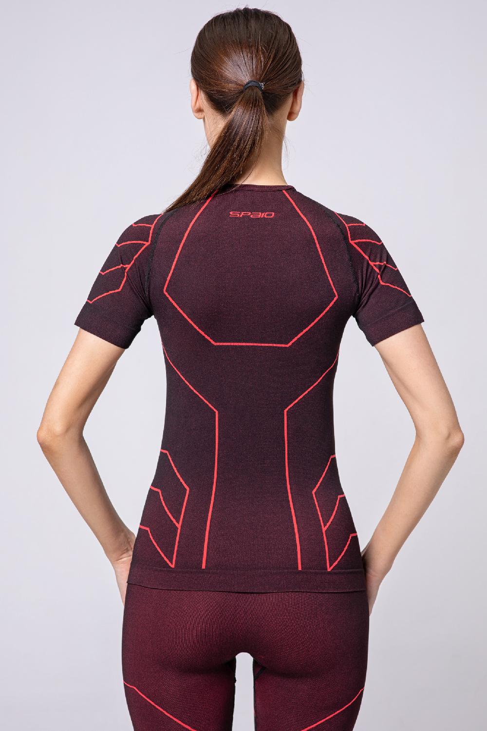 Spaio SPAIO M/C MAGLIA RAPID DONNA NERO/ROSSO