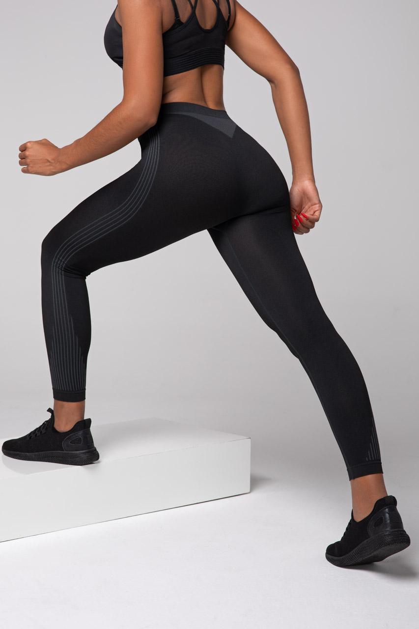 Spaio SPAIO LEGGINGS TERMOATTIVI POWERFUL NERO/GRIGIO Outlet