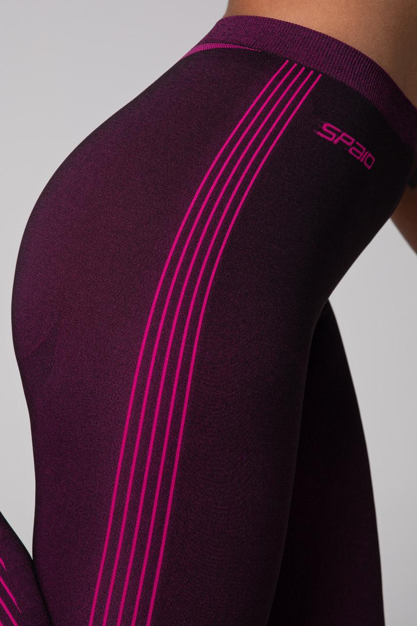 Spaio SPAIO LEGGINGS TERMOATTIVI POWERFUL NERO/FUXIA Vendite Flash