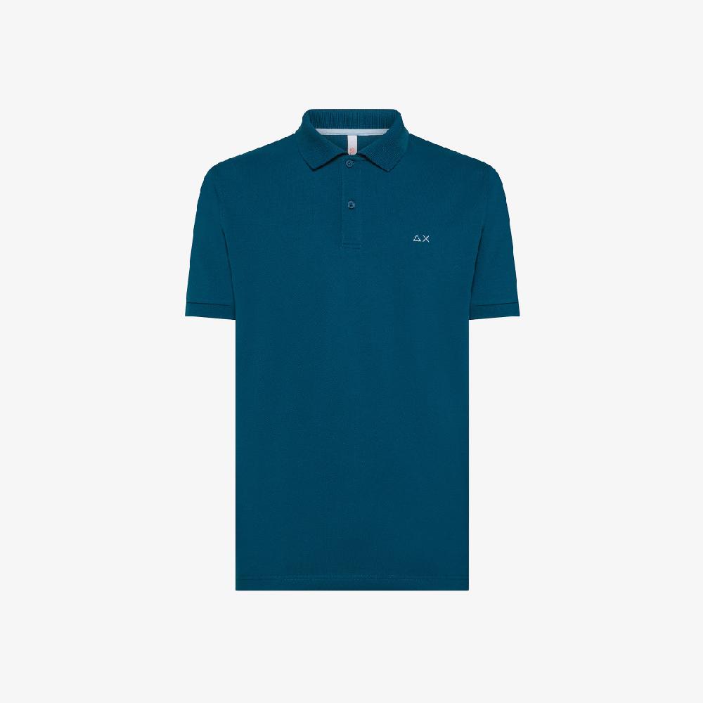 Sun 68 Polo In Piquet Di Cotone - Uomo