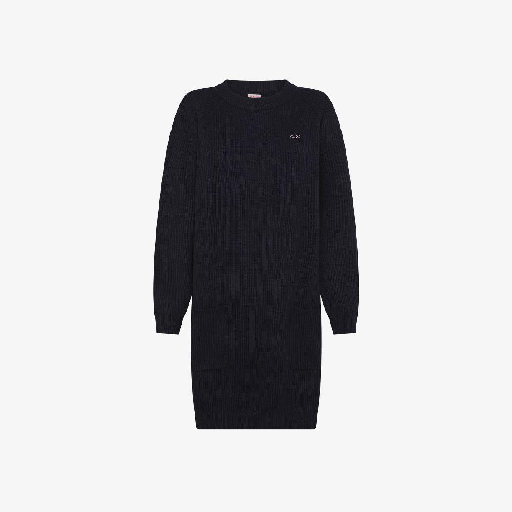 Sun 68 Abito In Lana E Cashmere - Donna Negozi Online