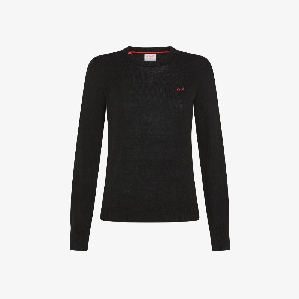Sun 68 Maglia In Lana E Cotone - Donna Sottocosto