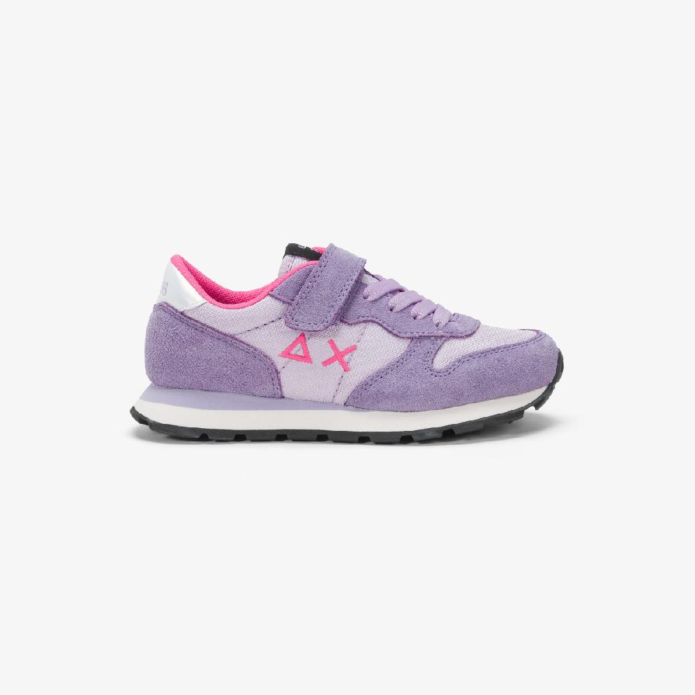 Sun 68 Sneaker Girl's Ally In Nylon E Suede - Scarpe