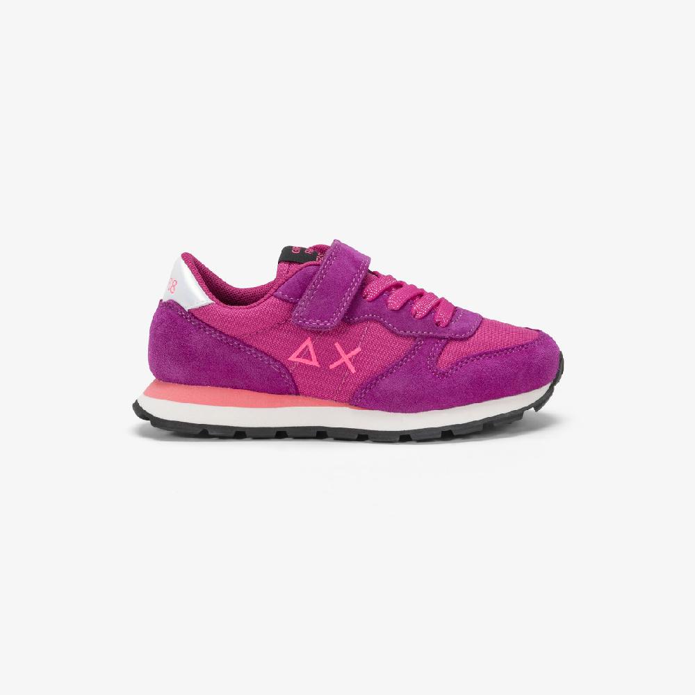 Sun 68 Sneaker Girl's Ally In Nylon E Suede - Scarpe