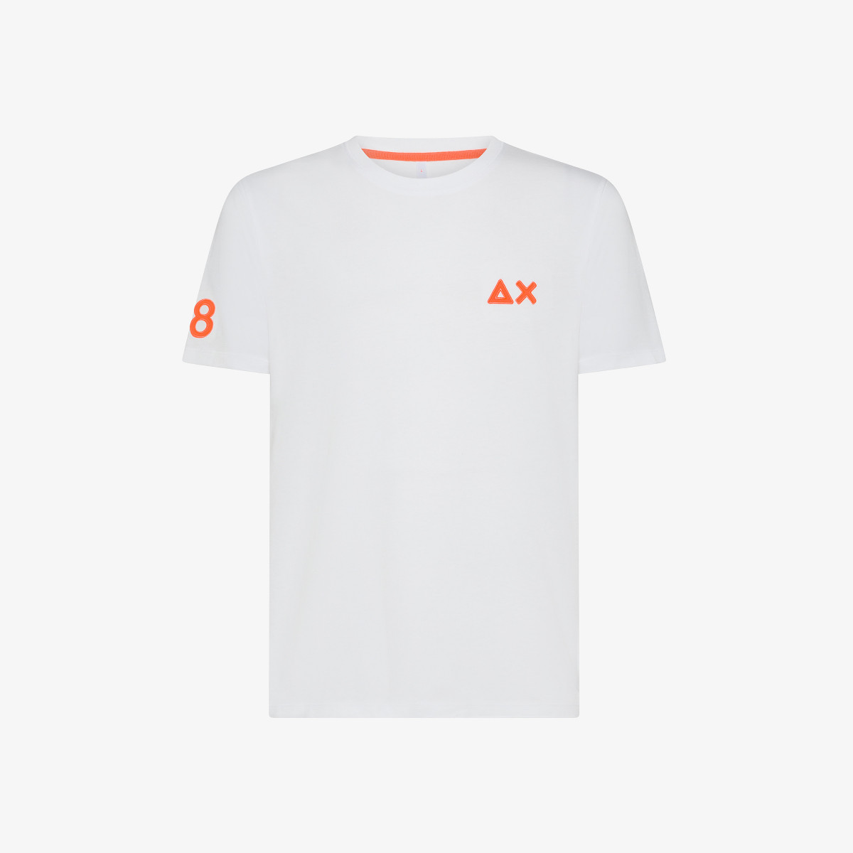Sun 68 T-shirt In Cotone Con Patch - Uomo Qualità Garantita