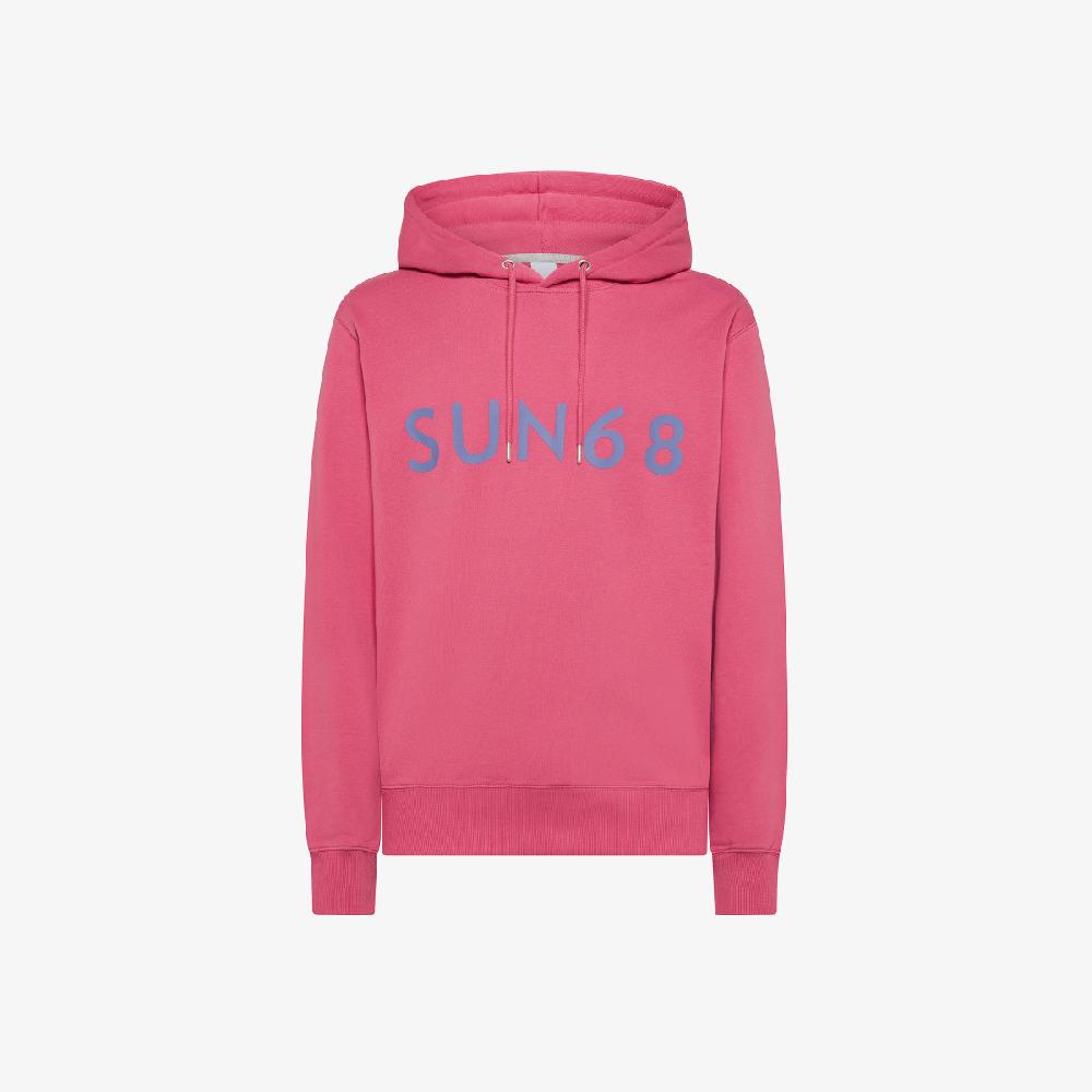 Sun 68 Felpa In Cotone Con Cappuccio - Uomo Fino al 50% di sconto