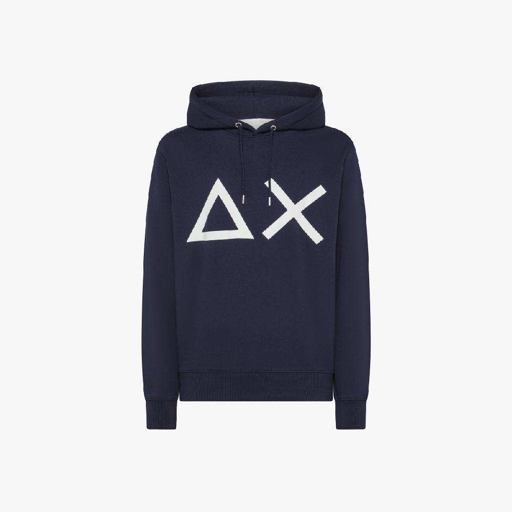 Sun 68 Felpa In Cotone Con Cappuccio - Uomo 50% di sconto con spedizione gratuita