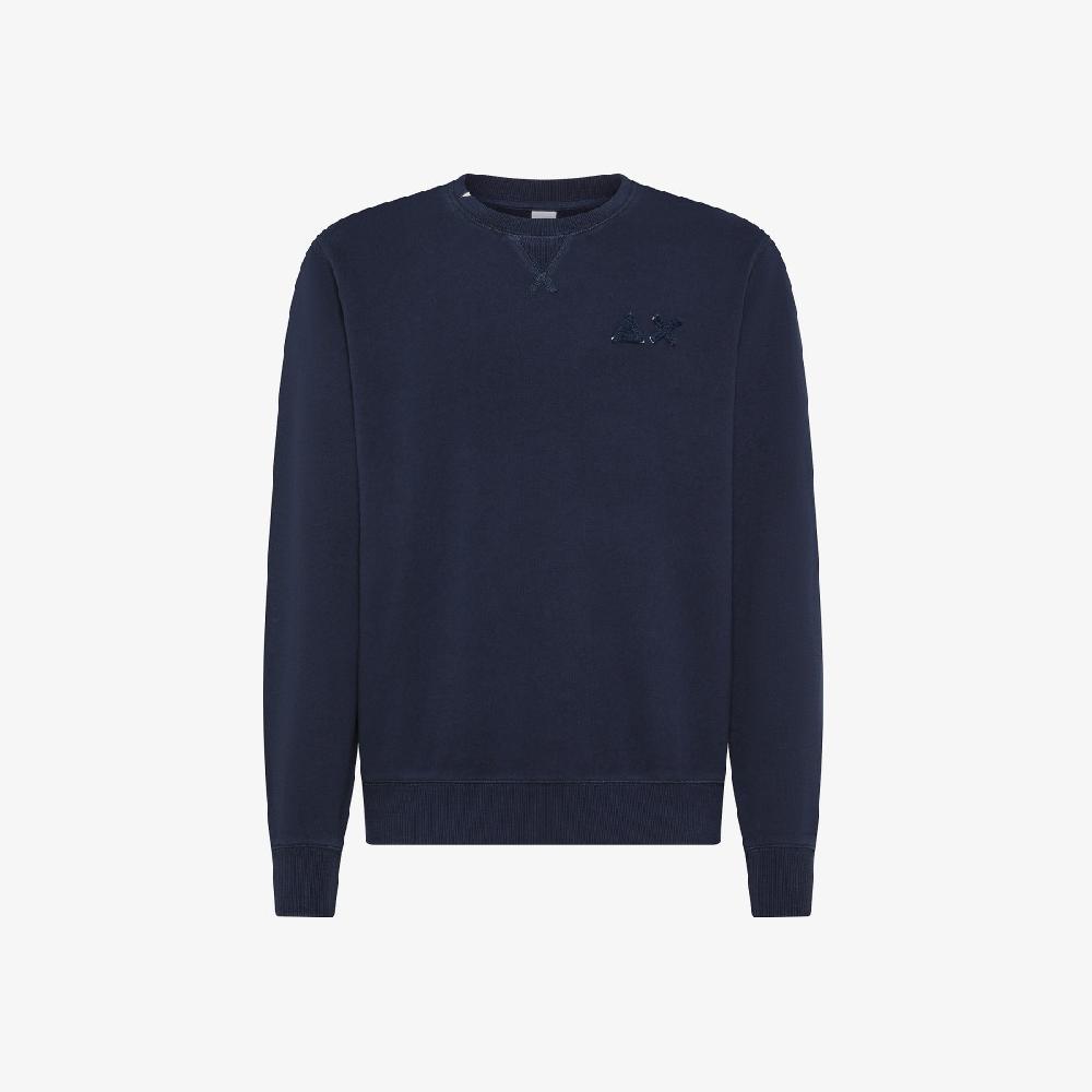 Sun 68 Felpa In Cotone - Uomo In Linea